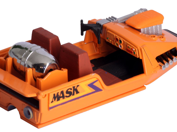 M.A.S.K. Gator Speedboat Dashboard 3d printed