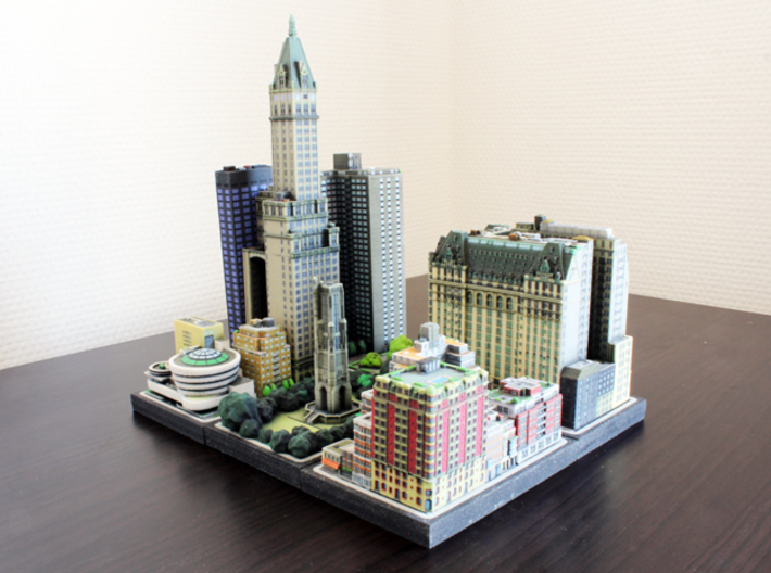 The Sherry Netherland Hotel (3x3) 3d printed 