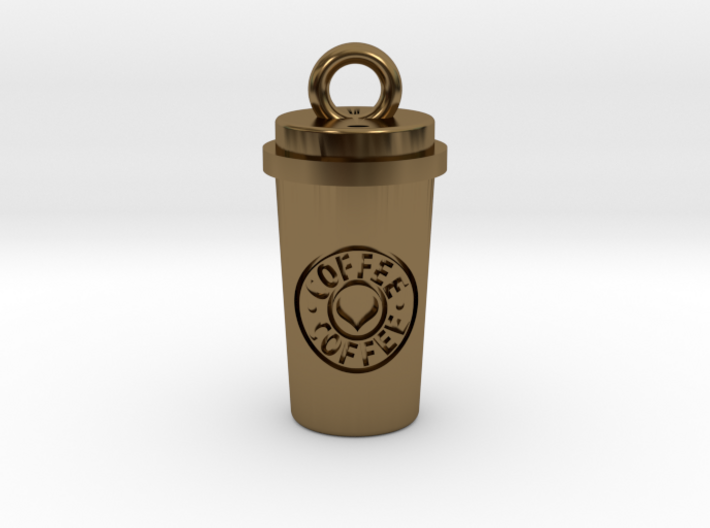To-Go Coffee Charm / Pendant 3d printed 