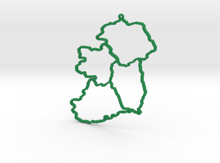 Provinces of Ireland 3d printed