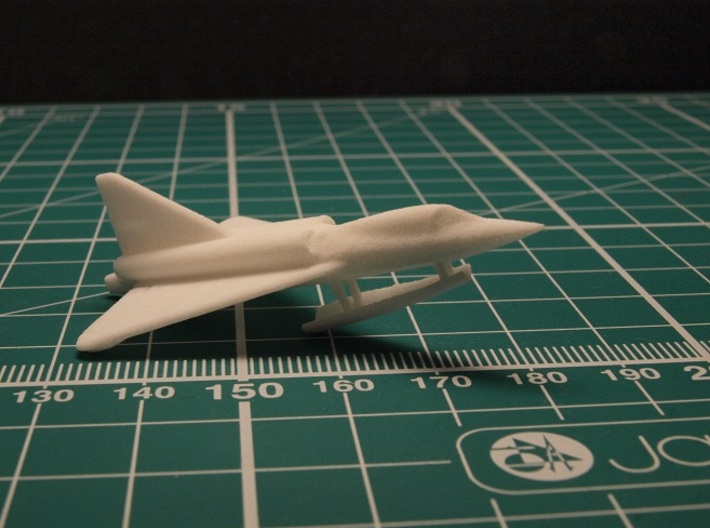 Convair F2Y Sea Dart 6mm 1/285 (With ski extended) 3d printed