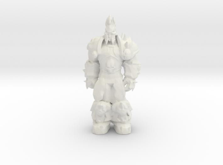Arthas: Lich King from World of Warcraft (rest) 3d printed
