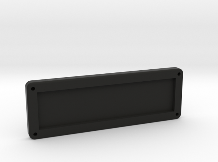 1/10 Scale car plate frame 3d printed