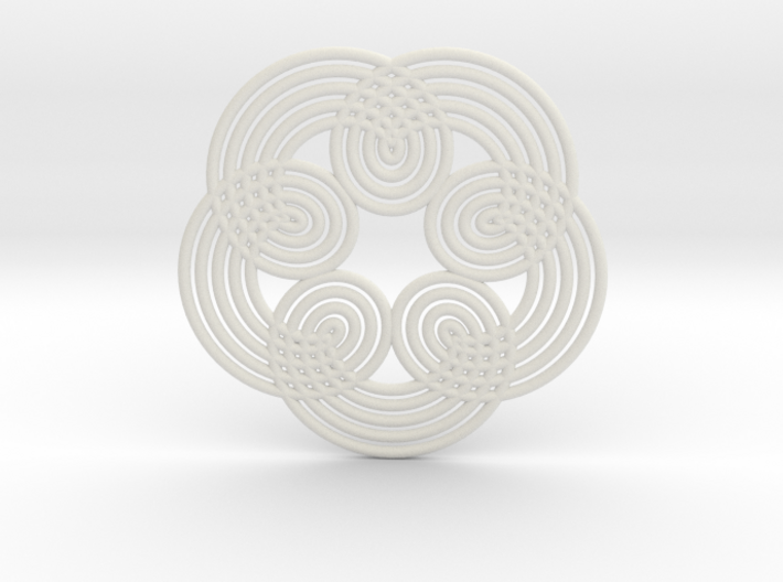 0533 Motion Of Points Around Circle (5cm) #010 3d printed