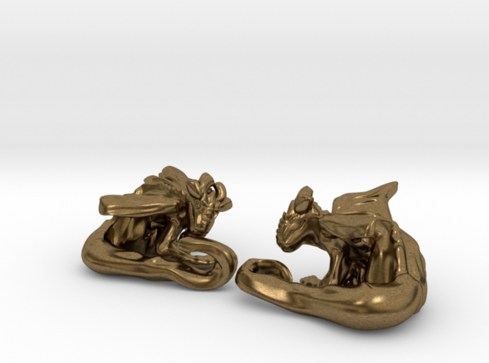 Cuddley Baby Dragons 3d printed