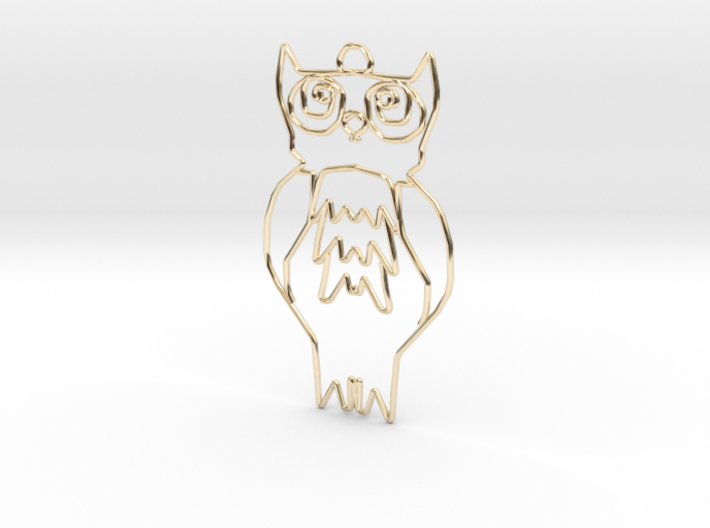 Owl 3d printed