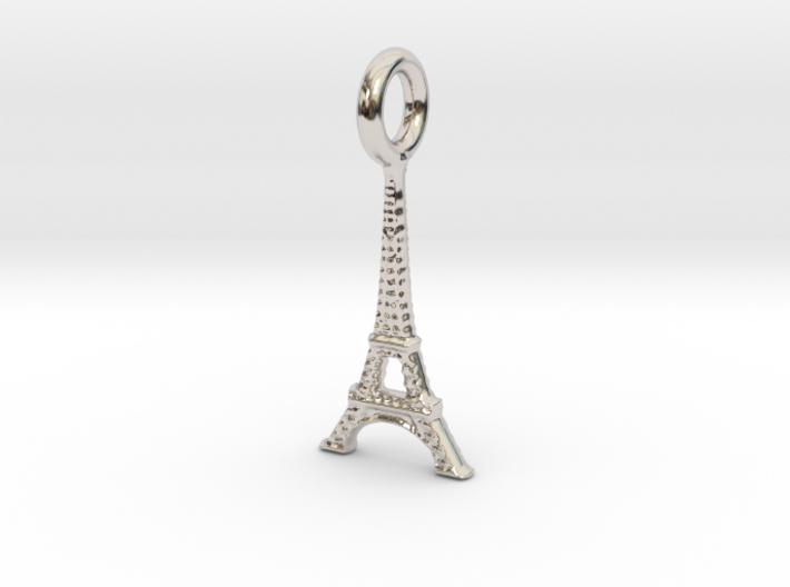 Eiffel Tower, Paris, France Charm 3d printed
