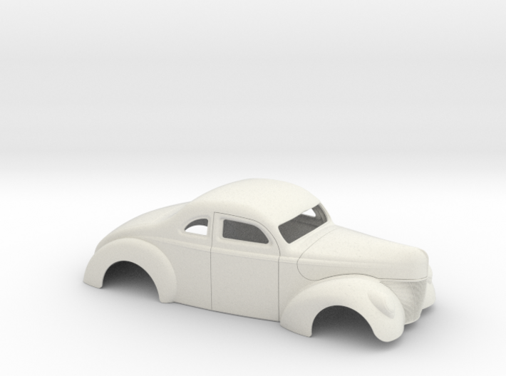 1/16 1940 Ford Coupe 3 Inch Chop 3d printed