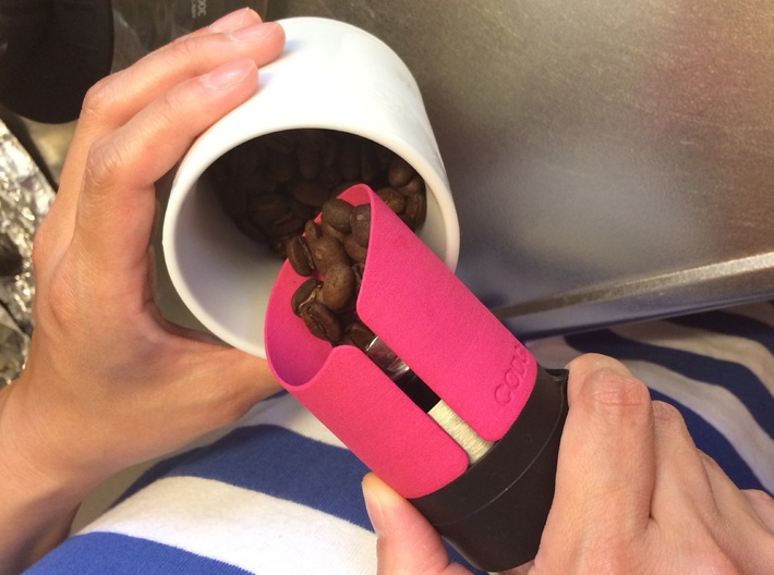Portable Funnel For Porlex Coffee Mill Mini 3d printed 