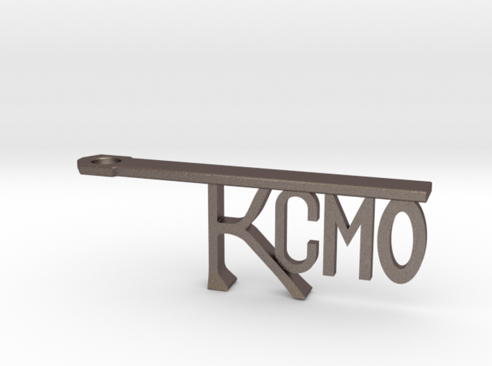 KCMO Bottle Opener Keychain - Kansas City 3d printed