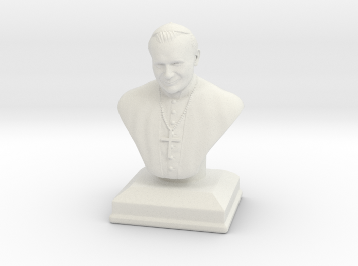 Pope John Paul 2 3d printed