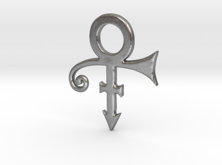 Prince Logo Pendant 3d printed