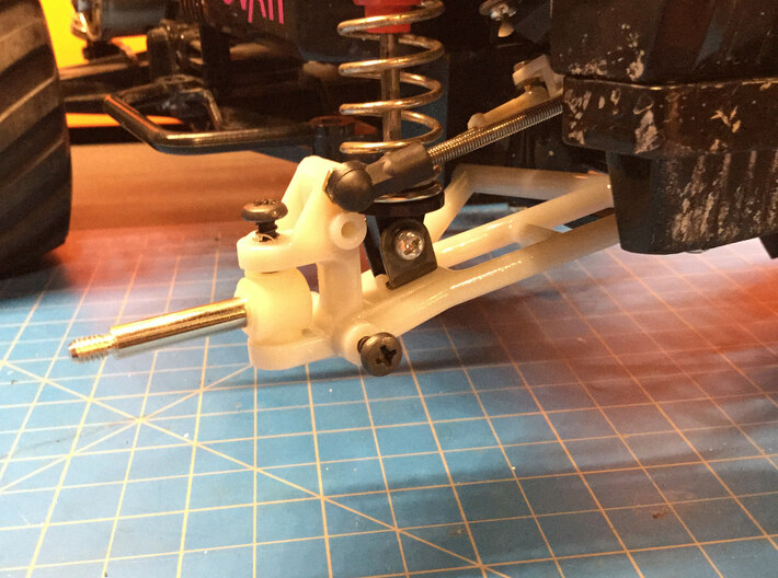 070002-01 AMPro CW01 Front End, WIDE 8mm Offset 3d printed 