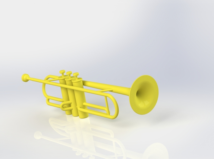 Trompet 3d printed