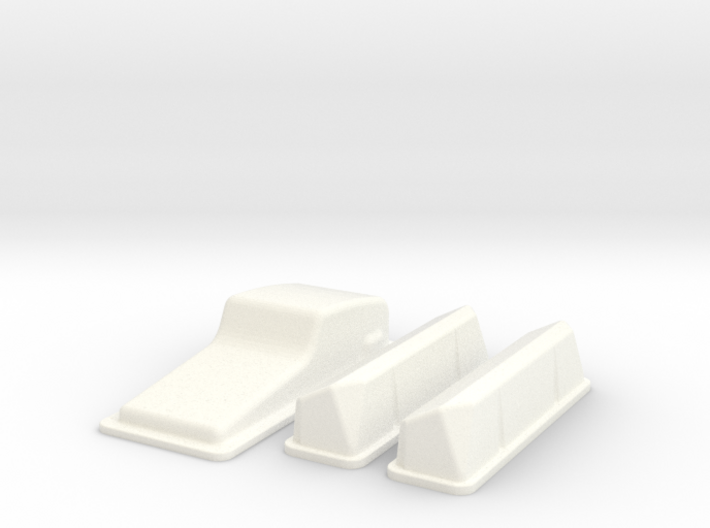 1/18 Ford 427 Side Oiler Stock Pan And Cover Kit 3d printed