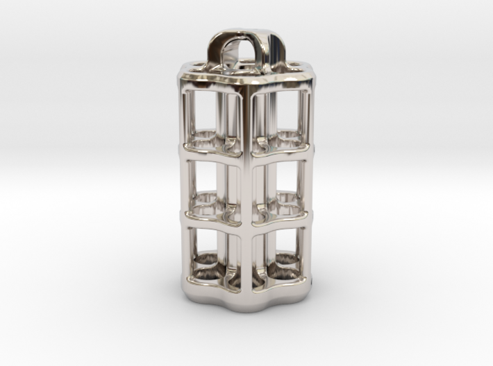 Tritium Lantern 5D (3.5x25mm Vials) 3d printed