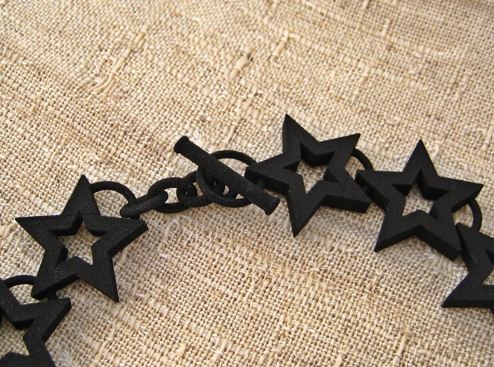 Star Necklace 3d printed 