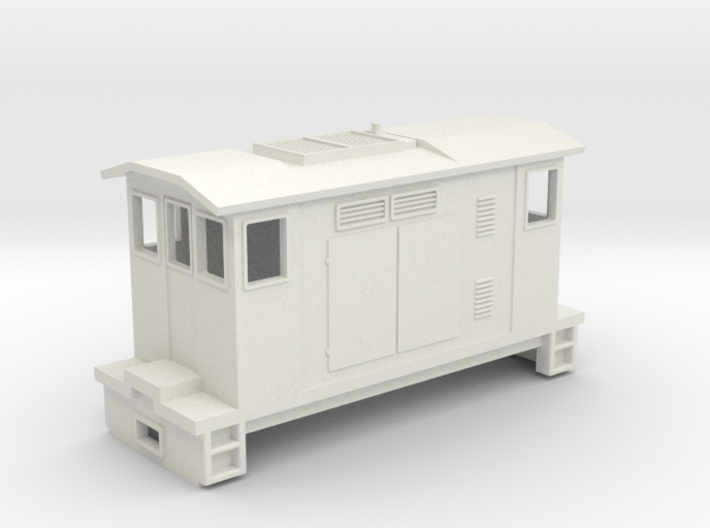 HOn30 Boxcab Locomotive (&quot;Maud&quot; V1) 3d printed