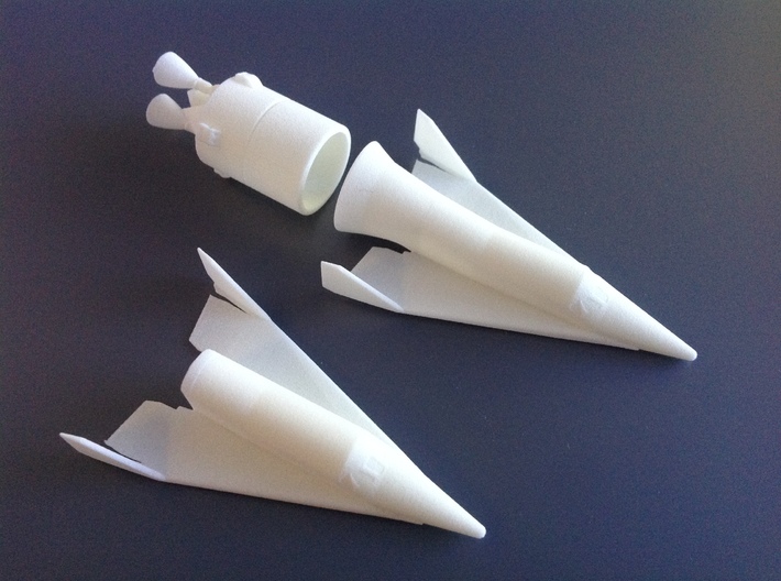 1/144 BOEING X-20 DYNA SOAR SPACE PLANE 3d printed 