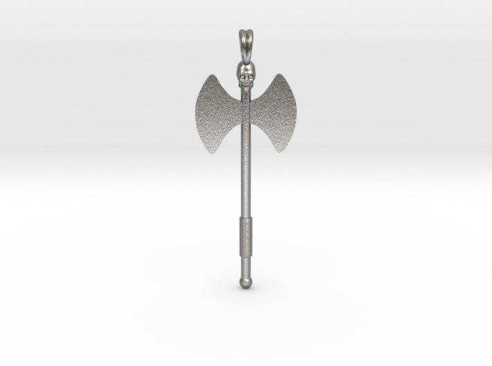 Labrys Double Blade Axe Symbol Jewelry Pendant 3d printed