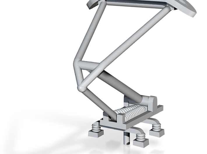 Single Arm Pantograph for Light Rail Vehicles 3d printed