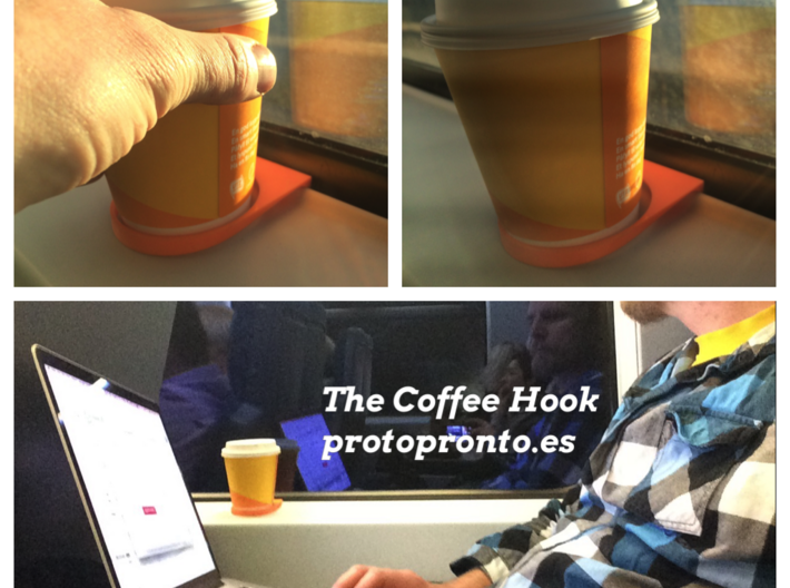 The CoffeeHook 3d printed