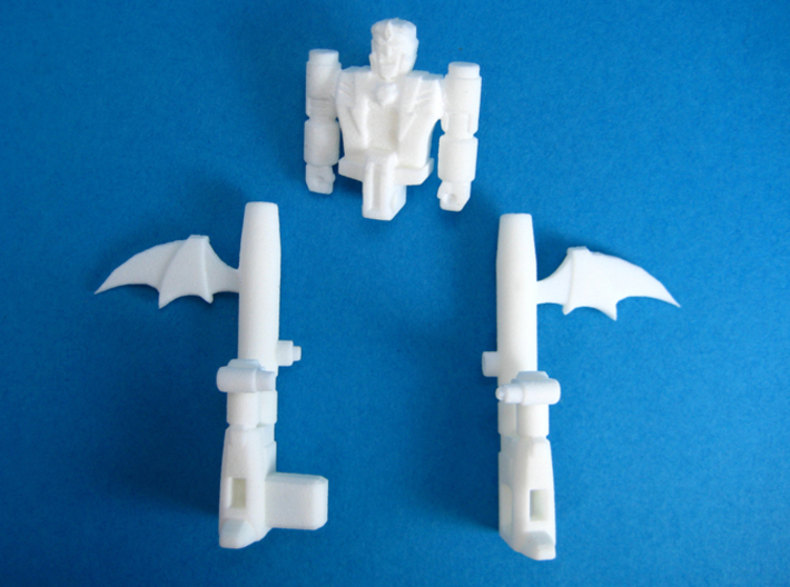 Dracula TargetMonster (5mm Transforming Weapon) 3d printed Unassembled kit