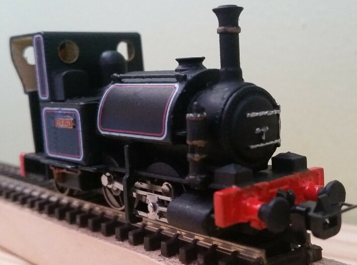 009 Westinghouse Air Pump for Talyllyn Locos 3d printed Printed Pump after painting - Loco NOT Included