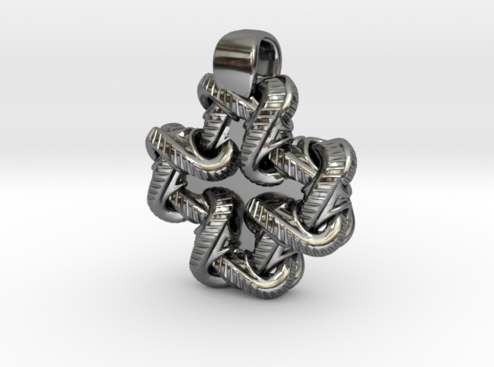 S Chain Small Cross 3d printed 
