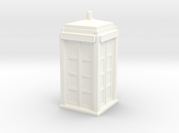 The Physician's Blue Box in 1/48 scale (complete) 3d printed 