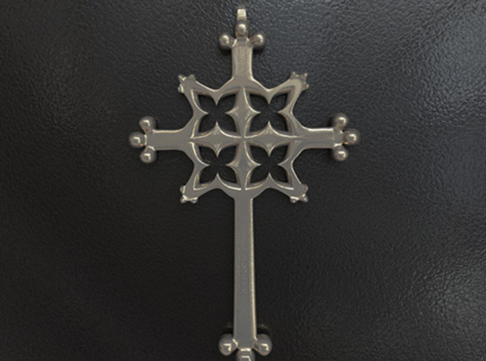 Gothic Cross Small 3d printed