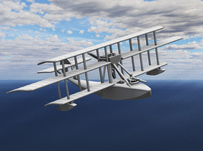 Levy-Besson "Alerte" Flying Boat (various scales) 3d printed Computer render of the actual model
