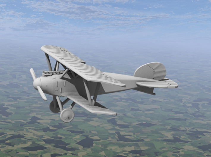 Albatros D.III (OAW late version) 3d printed Computer render of the actual model