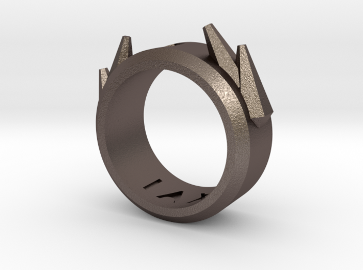 2016 Futuristic Ring 3d printed