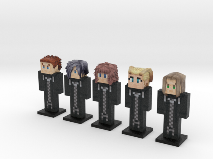 Organization XIII- CoM 5-pack (Weaponless) 3d printed