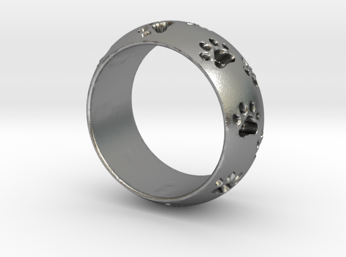 Cat Track Ring 0.753 inch/19.15 mm 3d printed