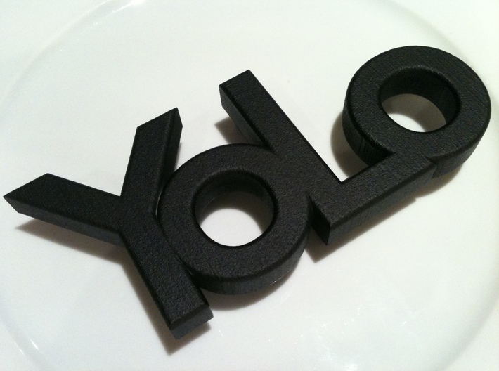 yolo belt-buckle 3d printed belt buckle
