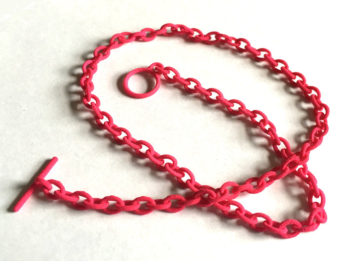 Basic Oval Chain - 30in 3d printed