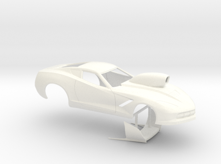 1/32 2014 Pro Mod Corvette 3d printed