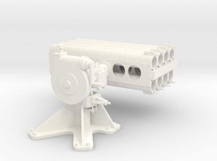 1/20 5 inch Rocket Launcher right side stowed  3d printed 