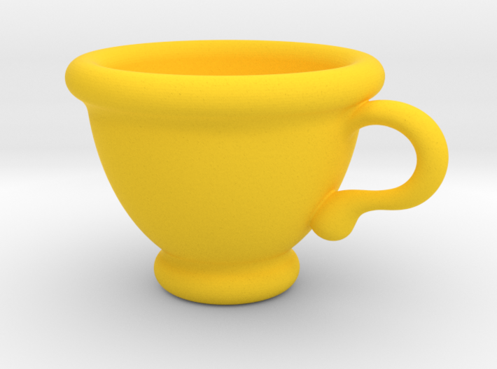 Coffee Cup Pendant 3d printed 