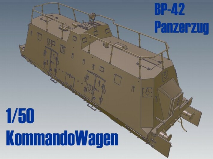 1-50 K-Wagen For BP-42 3d printed