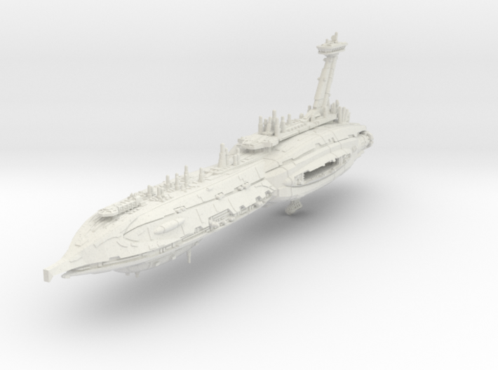 Providence Destroyer "Invisible Hand" (1/7000) 3d printed 