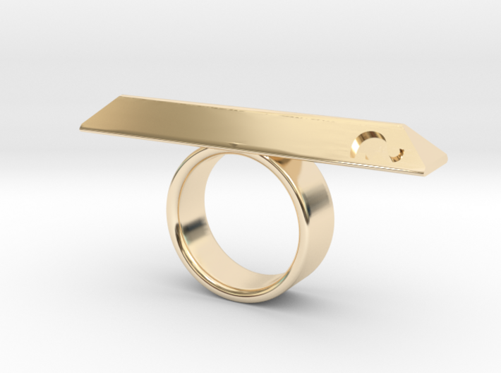 BOHOCK RING Eclectiqueatelier 3d printed