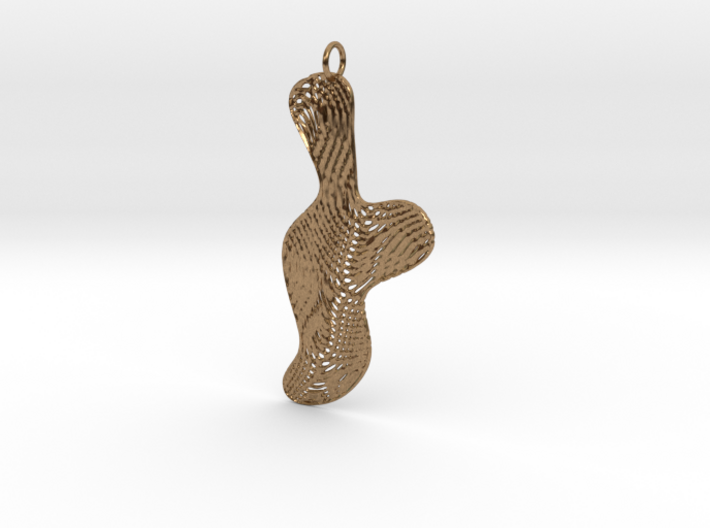 Texture Earring #6 3d printed 
