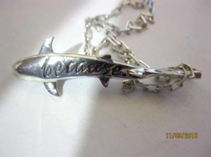 Shark Pendant 3d printed shark-pendant