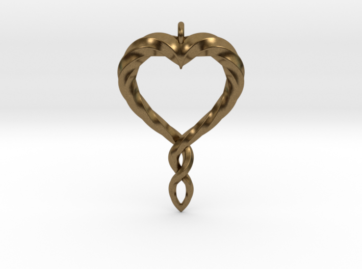 Twisted Heart New 3d printed