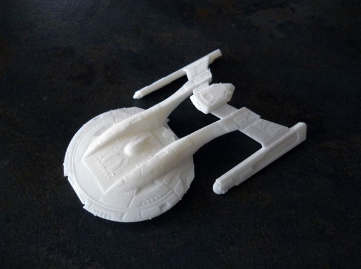 USS Thunderchild 3d printed