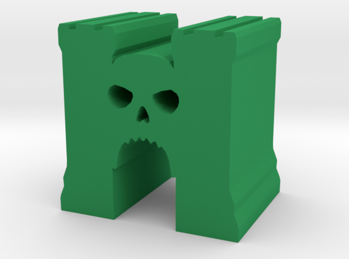 Game Piece, Skull Castle 3d printed