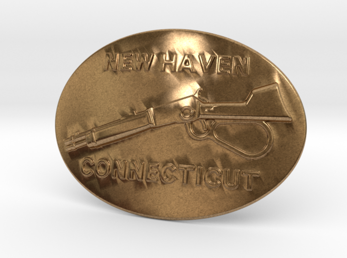 Winchester Belt Buckle 3d printed